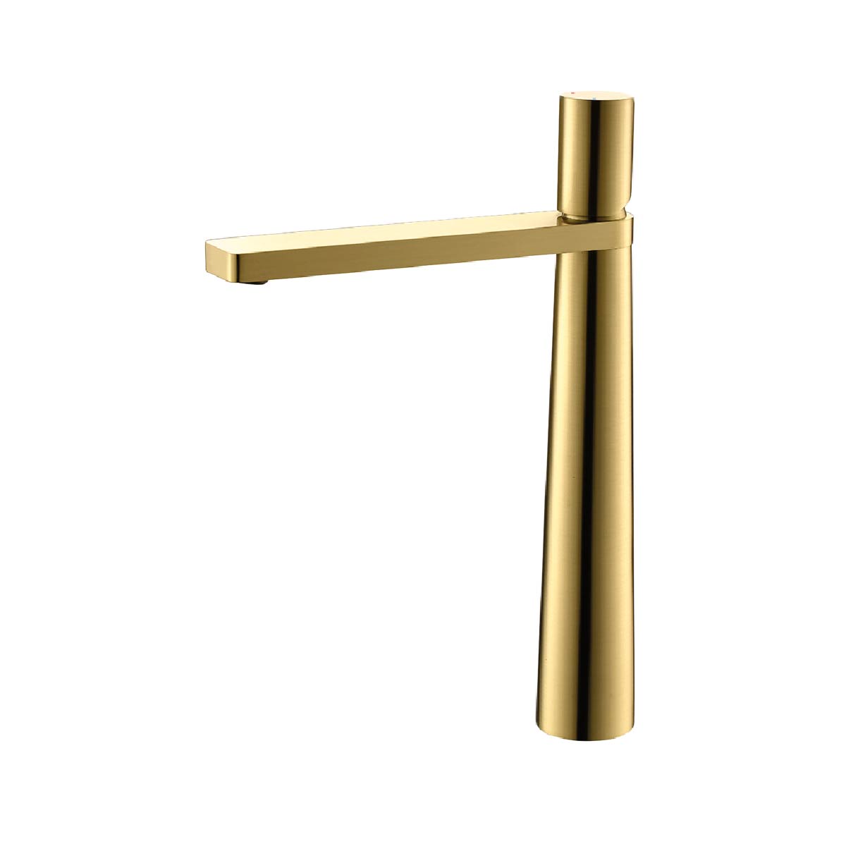 Mezcladora Monoc.P/Bowl (Alto) Gessi-1 Bronce Gold - Fratelli Premium